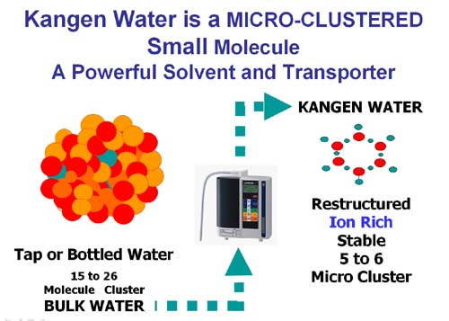 micro clustered kangen water